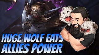 Huge 6 Cost Wolf Eats his own team?! | TFT Into the Arcane | Teamfight Tactics