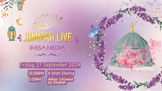 ஜும்ஆ நேரலை [Jummah Live 27 September 2024]