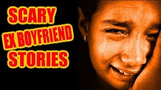 4 True Scary Ex Boyfriend Stories [Ambient Rain and Music]