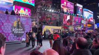 Times Square NYC New Years Eve Ball Drop New Year Day Celebration 2022 - 2023 New York City NY USA
