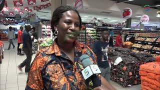 Lusaka residents go shopping for  Christmas