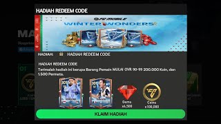 2 KODE REDEEM FC MOBILE TERBARU HARI INI | CARA REDEEM KODE DI FC MOBILE‼️