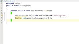 275. String Buffer Constructor String in Java Programming (Hindi)