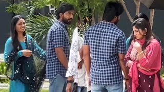 Guppedantha manasu serial fame Rishi Vasudhara shooting location photos రిషి వసుధార ఏంజెల్ షూటింగ్