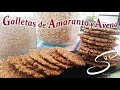 Galletas de AMARANTO y AVENA | Sin Horno | Cocina & Vida Saludable