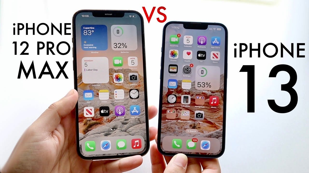 IPhone 13 Vs IPhone 12 Pro Max In 2022! (Comparison) (Review) - YouTube