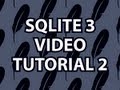 SQLite3 Tutorial 2