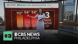 Likely heat wave coming to Philadelphia region this week | NEXT Weather