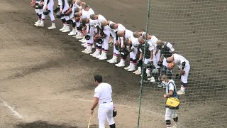 堅守　社のシートノック！【 2022兵庫秋季県大会 】