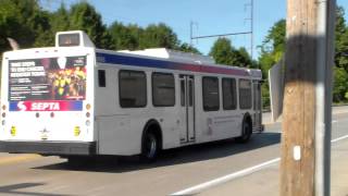 SEPTA BUS: NEW FLYER D40LF 8065 ON ROUTE: 37 TAKE OFF