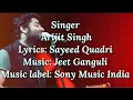 baatein ye kabhi na full songs |LyricalPhoto Song|Arijit Singh | present Gupta music||