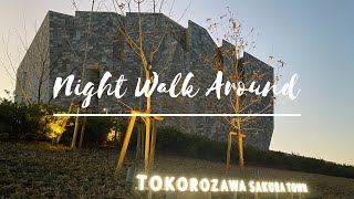 Night Walk Around Tokorozawa Sakura Town || Kadokawa Cultural Museum