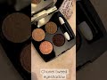 Chanel Tweed Brun Et RoseMulti effect quadra eyeshadow #chaneltweedcollection nudemakeup smokeyeyes