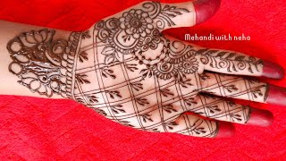 New stylish Trendy 2025 special easy hand mehndi design/ Easy unique mehndi design ll Mehandi design