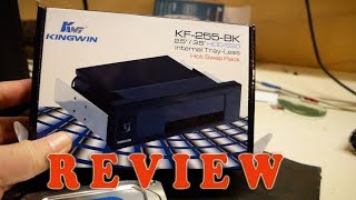 Kingwin KF-255-BK SATA Hot Swap Rack Review by TimsComputerFix.net