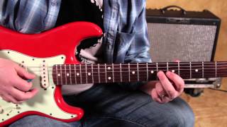 Blues Guitar Lessons - Blues Phrasing with Scales and Arpeggios