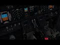 p3d v5.3 2k busy vatsim arrival into charles de gaulle lfpg klm b738