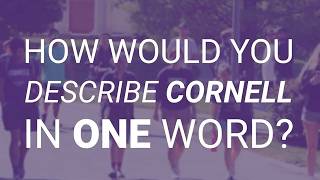 What’s One Word to Describe Cornell College?