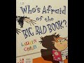 Miss Erin Reads...Who's Afraid of the Big Bad Book by Lauren Child