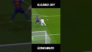 Messi Silencia o Real Madrid com Gol no Último Minuto em 2017! 🔥⏱️ #messi #football #futbol