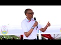 RPF Chairman Paul Kagame campaigns in Bugesera | 19 July 2017