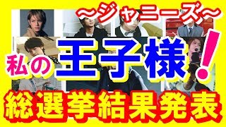 【ジャニーズ】 王子様総選挙2017結果発表！SMAPからは稲垣吾郎がベスト10入り！トップ３は山下智久、滝沢秀明、堂本光一で大接戦、キスマイ、Sexy Zone、Hey! Say! JUMPも大健闘