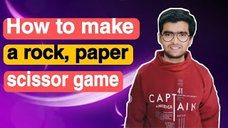 How to make simple rock paper scissor game in java | Java small game making | Java programming