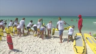 160 kids learn water rescue skills in Junior Lifeguard program