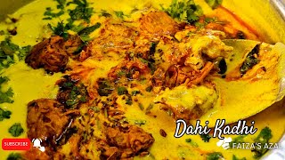 आज बनाया सबका फेवरेट खाना,देख कर मुंह मे पानी आ जाएगा! Kadhi Pakoda by Faiza's Azal|#dahikadhirecipe