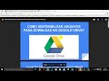 como disponibilizar arquivos para download no google drive