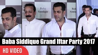 Salman khan At Baba Siddique Iftar Party 2017 | Salman khan