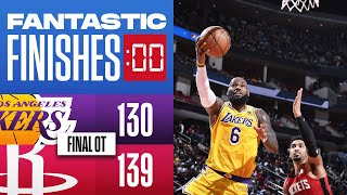 Final 3:52 WILD OT ENDING Lakers vs Rockets 🍿🍿