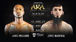 AKA 42 Bout 5 Jorge Madrigal vs James Williams