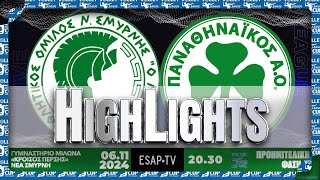 Highlights | ΑΟΝΣ Μίλων - Παναθηναϊκός ΑΟ | Προημιτελική φάση VOLLEY LEAGUE CUP |  0-3 σετ |