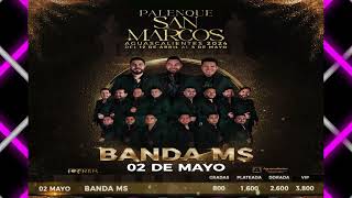 Banda MS en Aguascalientes, Aguascalientes 2024 Feria Nacional de San Marcos