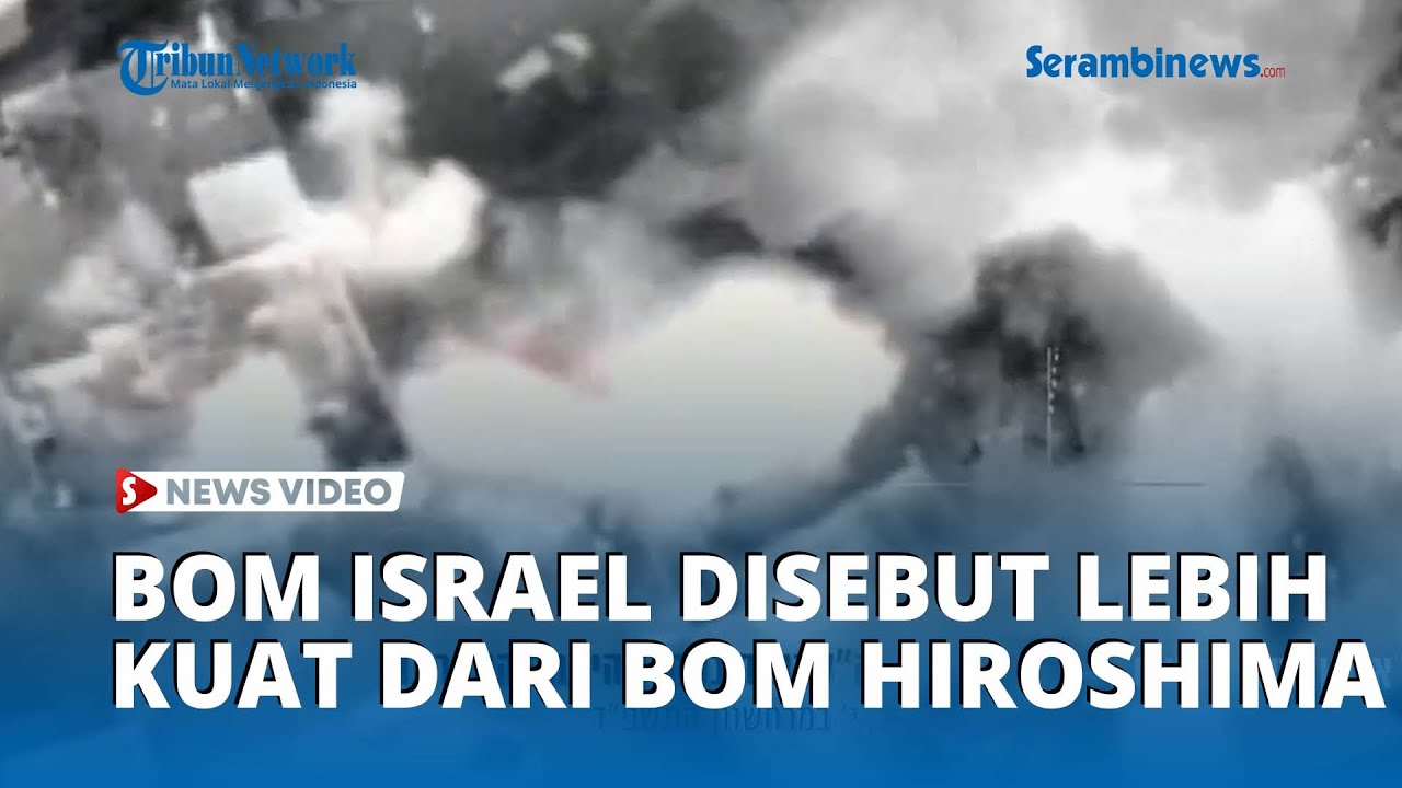 Pakar Militer Sebut Bom Tentara Israel Yang Dijatuhkan Di Gaza Lebih ...