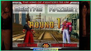 KOF 98UM - CVSMKMestre  Vs  Raizen  | FT4 | 킹오브파이터즈98um