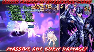 Saint Seiya: Awakening (KOTZ) - Bennu Kagaho in Current PvP Meta! Massive Burn Damage!