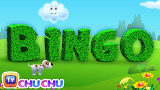 BINGO Dog Song - Nursery Rhyme With Lyrics - Cartoon Animation Rhymes & Songs for Children