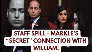 STAFF SPILL - MARKLE & WILLIAM'S " SPECIAL CONNECTION" REVEAL #royal #meghan #meghanmarkle