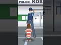 Anda tidak tahu ibu saya, dia adalah seorang polisi wanita#sakuraschoolsimulator #shortsvideo #sss