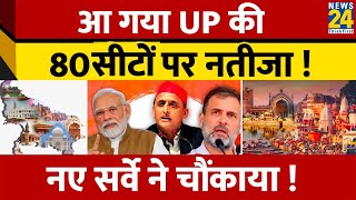 UP ओपिनियन पोल में कौन जीता? | Lok Sabha Election 2024 Opinion Poll