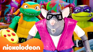 TMNT Mutant Mayhem | ¡Splinter es el MEJOR papá que hay! | Nickelodeon en Español