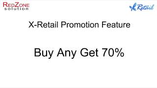 Xretail POS System Promotion Feature - Part 1