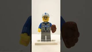 LEGO Minifigure 71001 Series 10 Baseball Fielder #lego #legominifigures #baseball #shorts