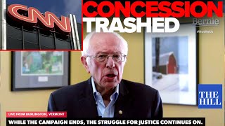 Krystal and Saagar: CNN IMMEDIATELY trashes Bernie for not being nice enough to Biden in concession