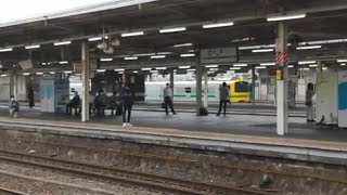 E493系01編成宇都宮線試運転返却回送大宮駅通過