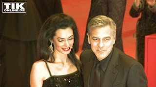 VERY NICE! George Clooney and his wife Amal at Berlinale opening 2016