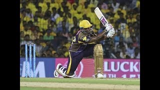 Andrew Russell 41 runs of 12 balls