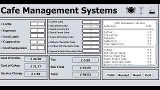 How to Create Cafe Management Systems in Java NetBeans - Tutorial 3
